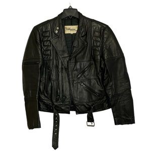Wilsons Men’s Genuine Leather Biker Jacket